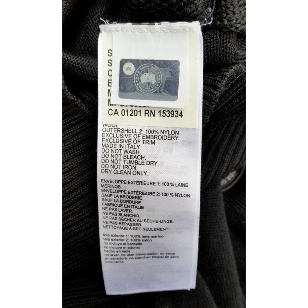 Canada Goose Men's McLeod Sweater NWT Authentic - Picture 6 of 7